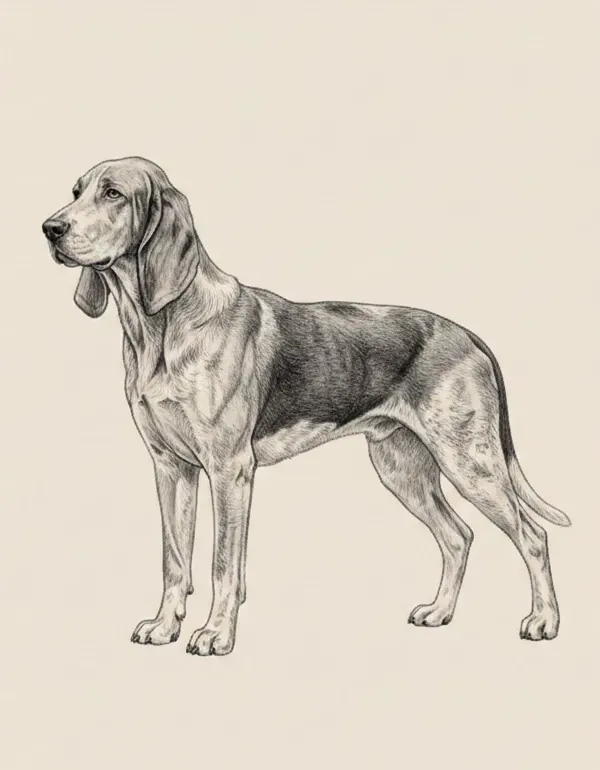 Gran sabueso anglofrancés tricolor